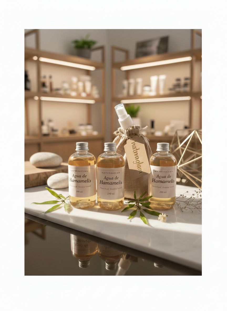 Agua de Hamamelis — Tónico Natural Astringente y Calmante.Precio 250 ml